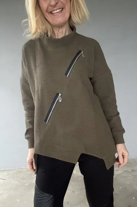 Hovedbilde 0155 My soul genser med glidelåser