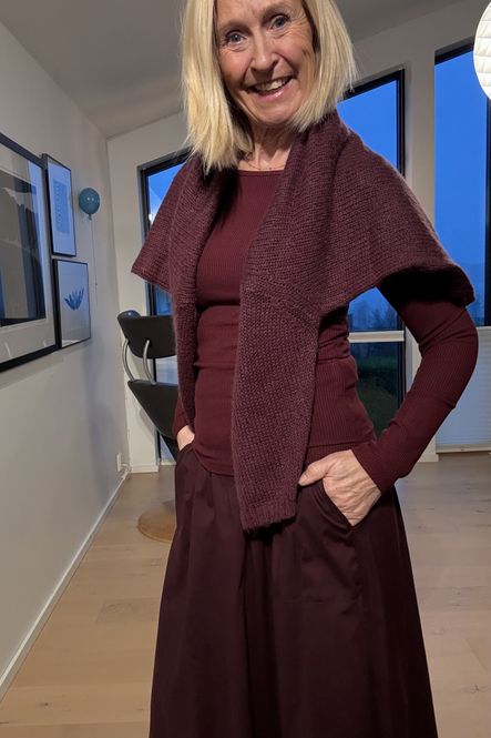 Hovedbilde La Rouge, LISA,  viskose basic topp 