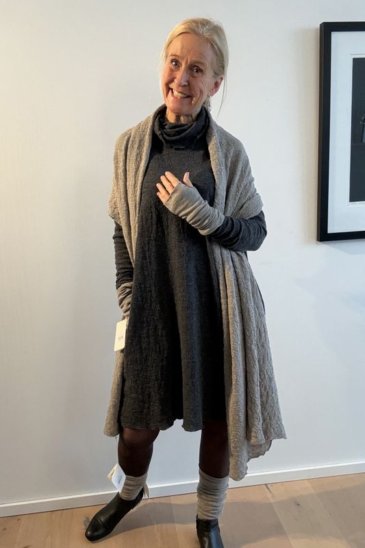 7501 By basics kort kjole med lommer