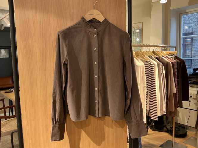 Hovedbilde Marco polo 119360 cord skjorte med ruffle