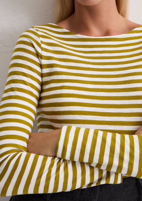 Marc´OPolo sin stripete bomulls topp