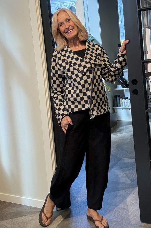 2132 Rutet jakke fra My Soul