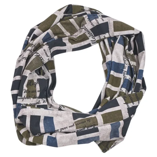 Hovedbilde 8046 My Soul tube skjerf i pantone print