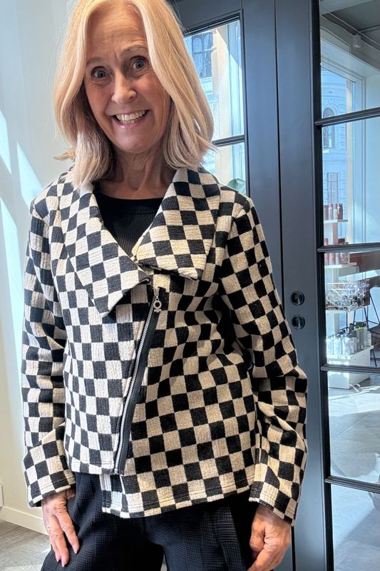 2132 Rutet jakke fra My Soul